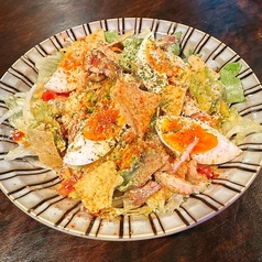 具だくさんのアメリカンコブサラダ