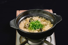 牡蠣の土鍋ごはん