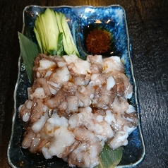 ぷりぷり食感の生タコ♪