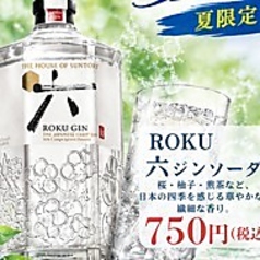 六(ロク)ジンソーダ