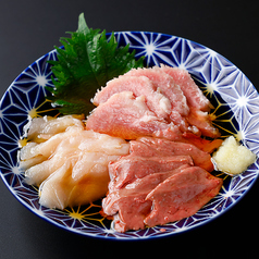 肉刺し盛り合わせ