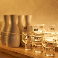 信州の地酒が豊富