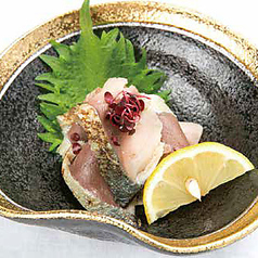 薫製さばとレモン