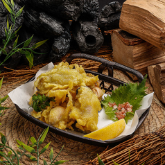 牡蠣の黄衣揚げ