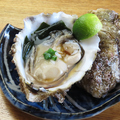 料理メニュー写真&nbsp;生牡蠣（カキ）　ポン酢で1ケ