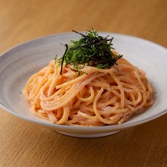 明太子クリームパスタ