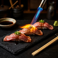 料理メニュー写真&nbsp;肉寿司(二貫) &nbsp;