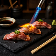 肉寿司(二貫)