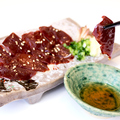 料理メニュー写真&nbsp;馬レバ刺