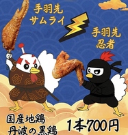 話題の巨大手羽先！