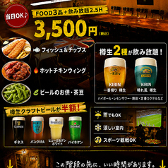 英国風バルBIGBEN ビッグベンのコース写真