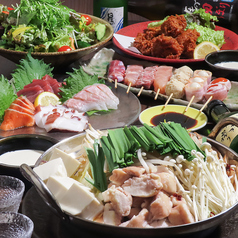 焼鳥かわぞうのコース写真