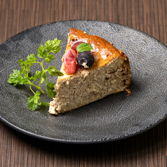 アールグレイのバスクチーズケーキ