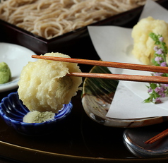 食材にこだわった天麩羅