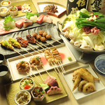 お酒が進む逸品ぞろいの宴会コース！もつ鍋やお造りなど会社宴会や同窓会などにピッタリ◎