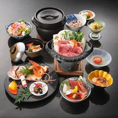 【昼限定・両家顔合わせ／結納プラン】『寿−ことぶき−』寿神戸牛すき焼きとお祝い八寸など全9品⇒9,500円の写真