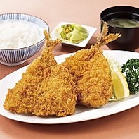 小田原漁港直送の鮮魚を使用した充実した定食メニュー