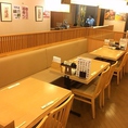 お寿司やお酒をゆっくりお楽しみ頂ける寛ぎのお席をご用意♪