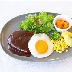 ハンバーグ~デミグラスソース~(ライスorバゲット)