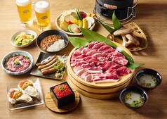 炭焼ジンギスカン 北の風のコース写真