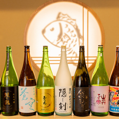 【鯛めしと相性抜群】日本酒を全国各地から厳選