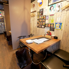 お洒落なアメリカンテイストの店内は、SNS映えも抜群で、思い出に残る素敵なお写真が撮れること間違いなし！