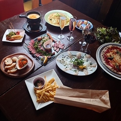 ガブ飲みワインバル らびーたのコース写真