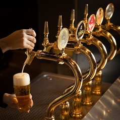 YEBISU公認店!豊富なビールを5種ご用意しております!