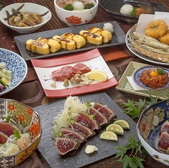 藁焼き鰹たたき 明神丸 岡山本町店のコース写真
