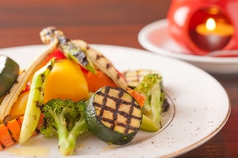 季節野菜のグリル バーニャカウダソース