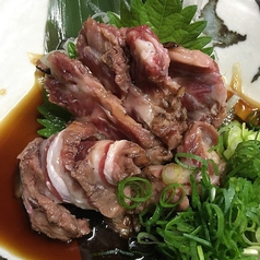 馬さがり肉のタタキ