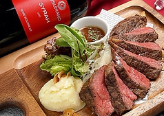 【US,AU産ステーキ】赤身ランプステーキ（1人前200g前後）　10g