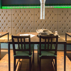 4名様席×5卓ご用意しています！