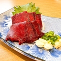 料理メニュー写真 牡鹿産くじら刺し