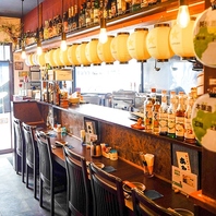 『昔ながらの小さな居酒屋で。』