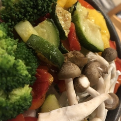 季節野菜のグリル