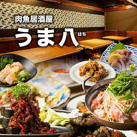 和個室多数●肉と魚メインで堪能！無制限食べ飲み放題×難波なら当店で絶対キマリ！