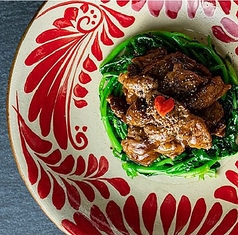 牛肉と野菜の黒胡椒炒めの写真