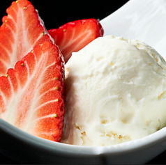 こだわりの自家製アイス