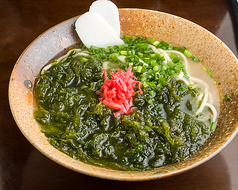 あーさそば Sea Lettuce Soba