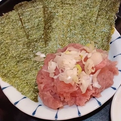 ねぎとろ海苔巻き