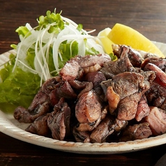 大山地鶏の炭火焼き