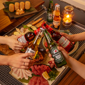 本格炭火BBQグリルを完備!お肉や海鮮を香ばしく焼き上げられます♪準備や片付けは不要なので、気軽にBBQ体験が可能◎手ぶらでも持ち込みでもOKです!