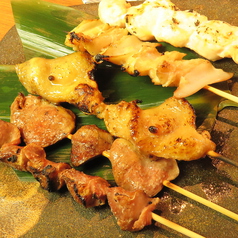 手打ちの串焼き