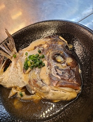 真鯛かぶとの塩焼き