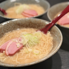 〆のあら汁ラーメン