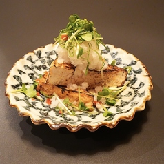炭火焼き厚揚げ 大葉おろし ~つるが豆腐使用~