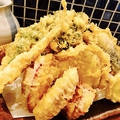 料理メニュー写真 名物！11種類の三浦野菜天ぷら盛