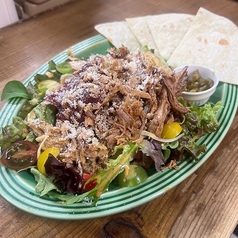プルドポークのメキシカンサラダランチ