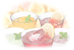 当店イチオシ！「美容健康ドリンク」ノンアルはもちろんアルコールもあります！飲み放題でも楽しめます！